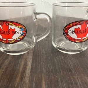 Canadian Mist Glass Mugs